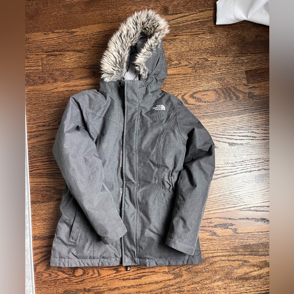 The North Face Girls' Light Gray Jacket